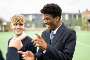 Mentor with young person